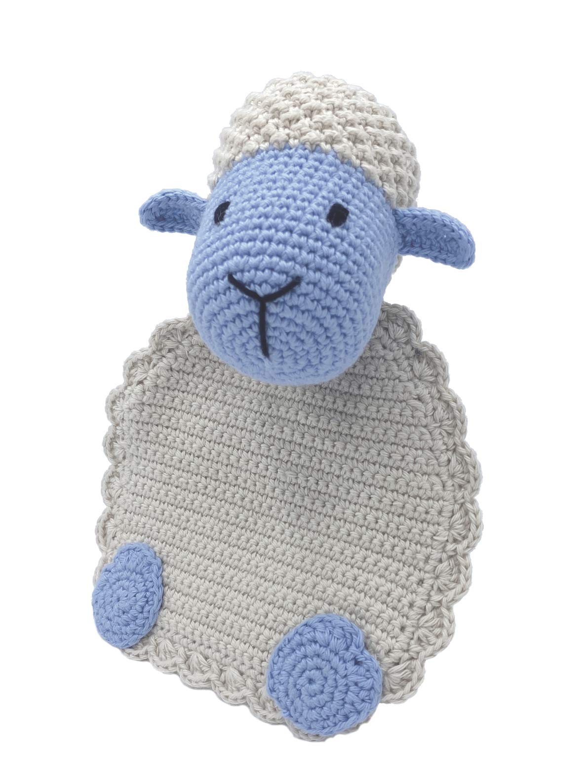 HardiCraft Eco-Friendly Crochet Kit with Instructions and Material for Lamb Lola Made from Eco Cotton