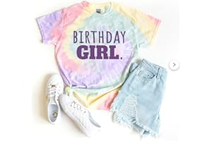 Birthday Girls Shirt It's Me Hi I'm The Birthday Girl It's Me Graphic Tee Kids Bday Party Outfit 5-12 Years