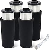 NXBHG F112 Filter Replacement 4 Pack Compatible with Dirt Devil Upright Vacuum Cleaner, Pre Motor Endura Odor Trapping Filter Set, Replace part AD47936