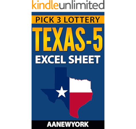 Pick 3 Lottery Texas 5 Excel Sheet Kindle Edition By Aanewyork Humor Entertainment Kindle Ebooks Amazon Com