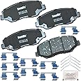 Bendix Priority1 CFC914 Ceramic Front Brake Pads for Acura ILX 2015-2013, Honda Accord 2017-2003, Civic 2021-2012, CR-V 2006-2002, CR-V 2016-2012, CR-Z 2016, Element 2011-2003, Fit 2014-2013