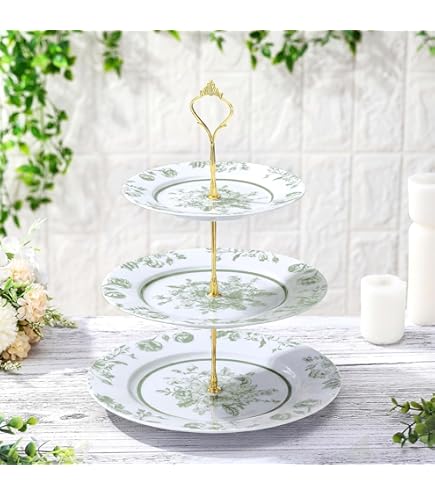 Amazon.com | Portmeirion Sara Miller London Chelsea 3 Tier Cake