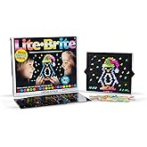 Lite Brite Ultimate Value Retro Toy, 12 Seasonal Templates, Peg Pouch, Amazon Exclusive, Light up Creative Activity Toy, Educational Stem, Gift for Girls and Boys, Ages 4+