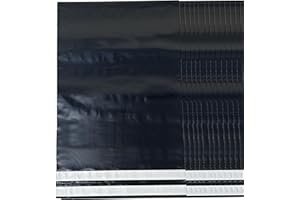 100 pieces Recyclable Poly Mailers Shipping Bags 10"x13" by Bloomwill - Eco-Friendly Mailers Shipping Envelopes - Self-Adhesing Strong Packaging Bags