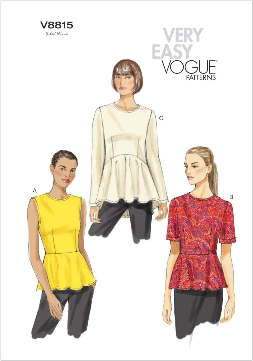 Vogue PatternsSewing Pattern, broadcloth, B5 (8-10-12-14-16)