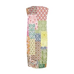 Womens Beach Dresses Summer Fall Cotton Linen Midi