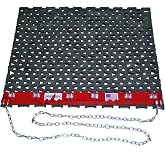 Newstripe Infield DragMat Available in 3 and 6 Ft | W/Rubber Steel | Baseball Field Maintenance Essential | Scarifying Blade for Superior Surface Prep | Hand-Pulled Efficiency | USA-Made Quality