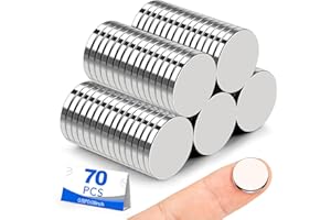 BEST CHOICE MAGNETS Small Magnets, 70 Pack Refrigerator Magnet 15x2mm Rare Earth Magnets Neodymium Magnet for Crafts, Whiteboard, Kitchen Cabinet…
