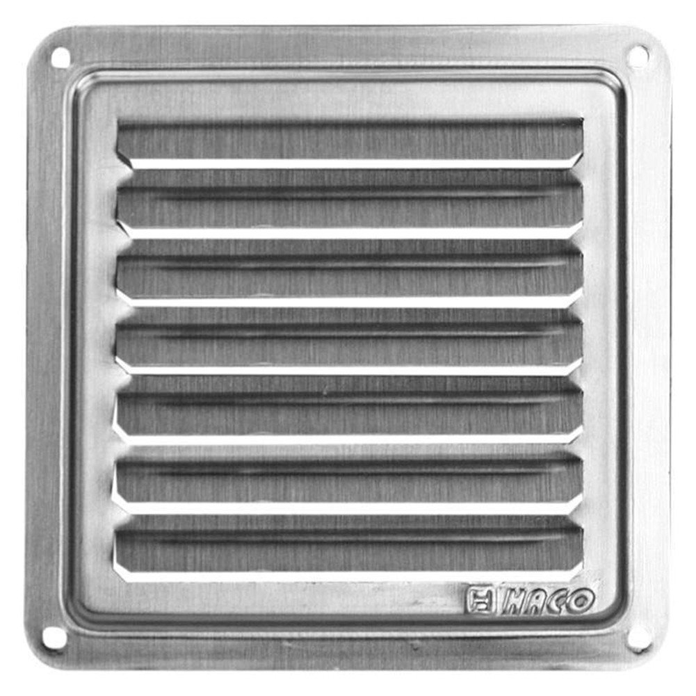 Ventilation Grille/Exhaust Air Grill Stainless Steel 100 x 100 mm