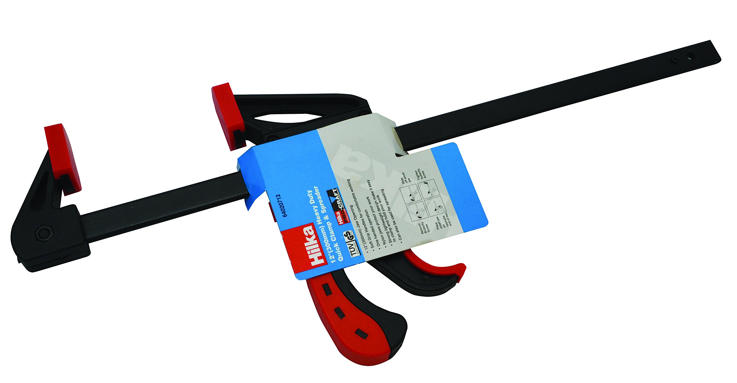 Hilka 64020712 Quick Release Bar Clamp - 12",Blue