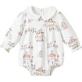 pureborn Baby Girls Boys Bodysuit Super Soft Cotton Romper 0-24 Months