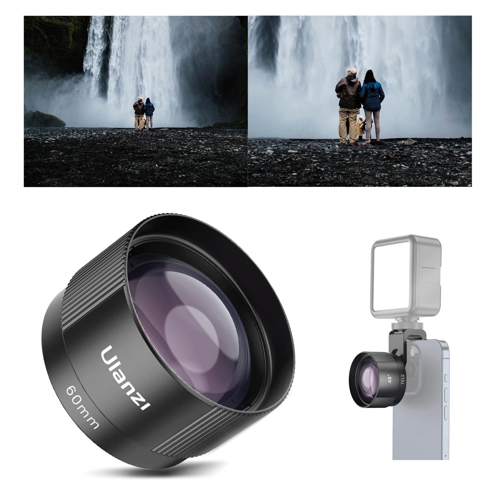 Mua Ulanzi CL-006 Smartphone Telephoto Lens, 2.4 inches (60 mm), High Magnification HD2.5X Smartphone Camera Lens, for Smartphones, Focal Length 19.7 - 27.6 inches (500 - 700 mm), 0.7 inches (17 mm), trên Amazon Nhật chính hãng 2024 | Fado