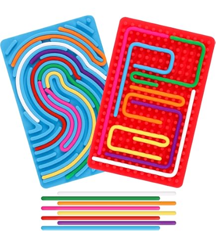 Tablero Sensorial De Silicona Doble Cara - Juguete Antiestrés, Para Aliviar Ansiedad, ADHD, Autismo, Ideal Para Viajes