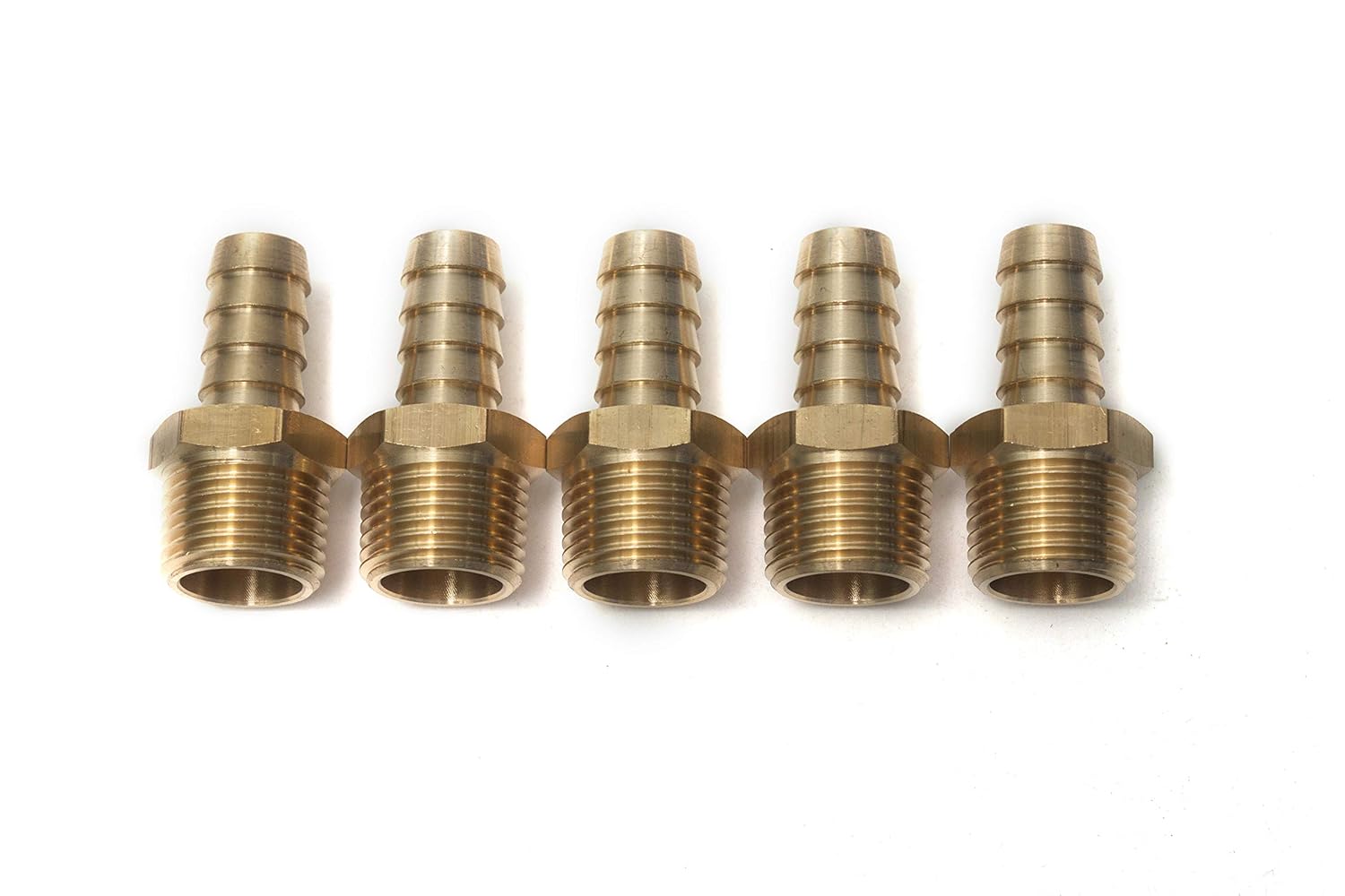 Utensili potenti Ottone Barb Tubo Raccordo T/Y/X Tipo Aria Acqua Carburante Gas Tubo Joiner Connettore Varie Dimensioni (Y PEZZO 8MM