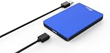 Sonnics 500GB Blue External Portable Hard Drive USB 3.0 for PC Mac TV Xbox PS4 view 4