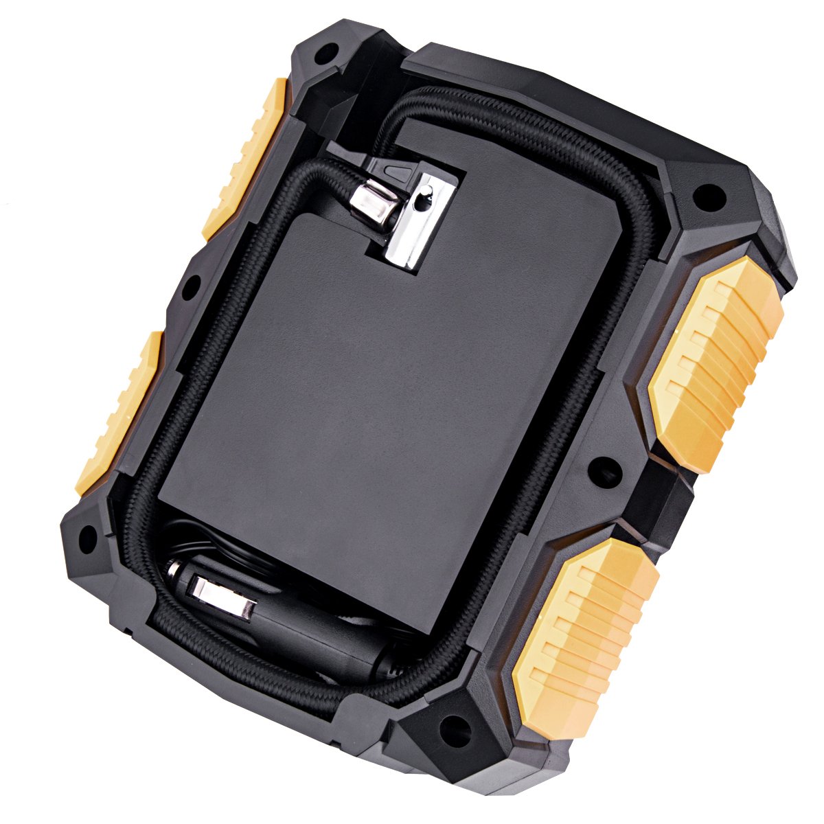 12V DC 150PSI Electric Auto Air Compressor Pump,Huicocy Portable Digital Car Tire Inflator Tire Pump with Led Light 3M Power Cord