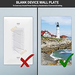 Pznen Light Switch Cover Plate, Lighthouse Coastal