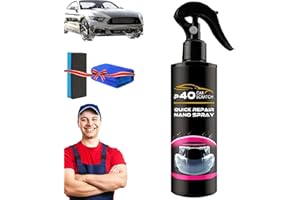KATATOL P40 Car Scratch Quick Repair Nano Spray, Instant Invisible Scratch Remover, Nano Scratch Remover, Quick Scratches Repairing Polish Spray, Spray Paint Remover for Car, Long-Lasting Protection (1Pc)