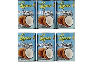 Coco Lopez coconut milk 6 cans 13.5 onz