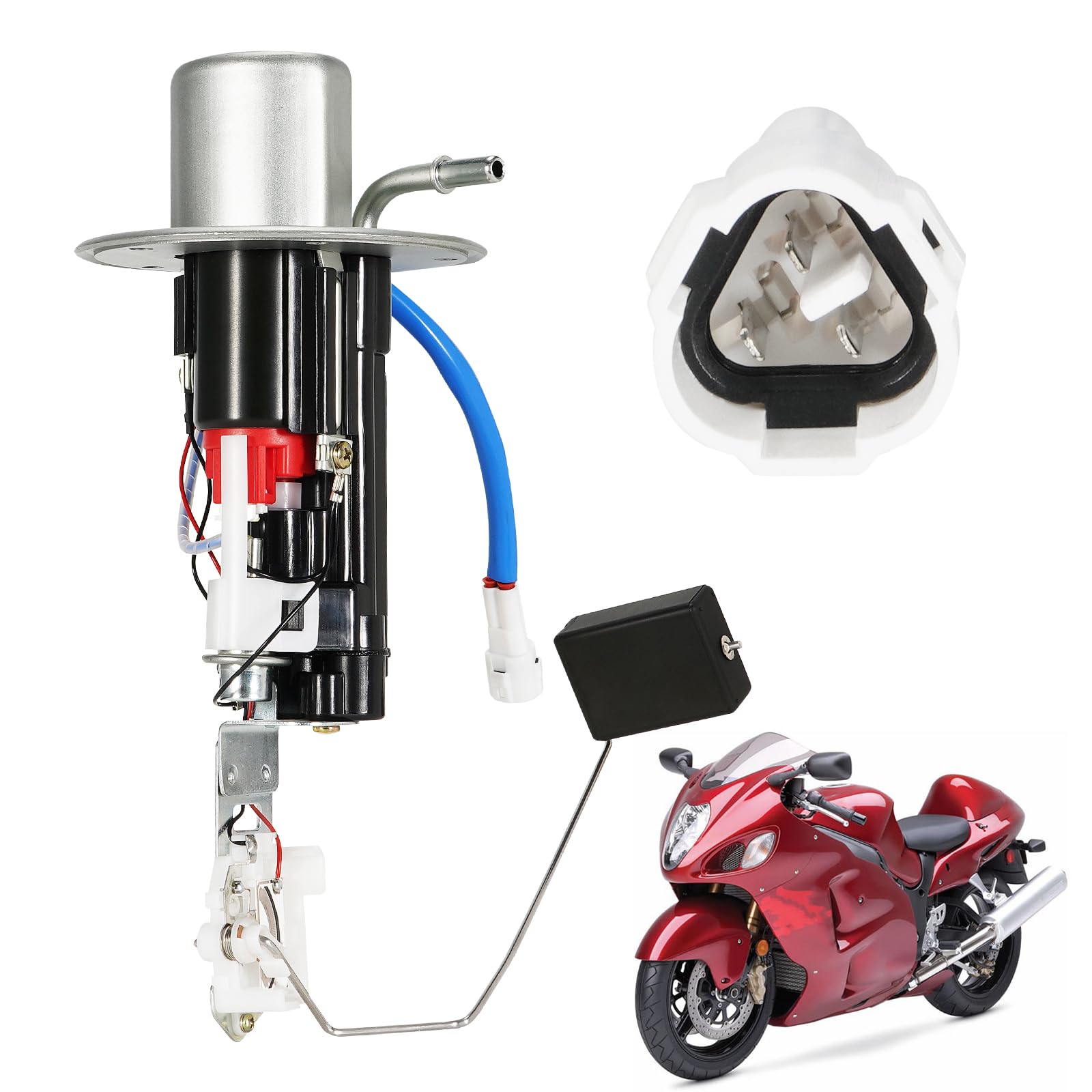 OEM 4-Pin Fuel Pump For Suzuki Hayabusa GSX1300R (2001-2007) – Genuine 15100-24FB0