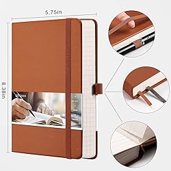 EMSHOI Lined Journaling Notebooks - 120gsm Thick