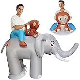 Awaqi Inflatable Costume Walkable Outfit Adult Blow Up Suit Cosplay Outfit for Christmas/Halloween/Birthday/Carnival