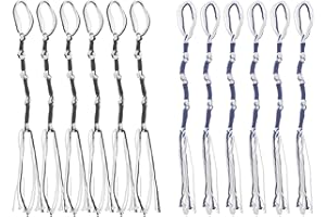 Hohopeti 12pcs Ashkenazi Tzitzit Strings for Pants Jeans Tzitzit Tassels Prayer Shawl Accessories Hebrew Men