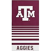 Northwest Texas A&M Aggies NCAA Striped Jacquard Beach Towel 36 x 72 Inches