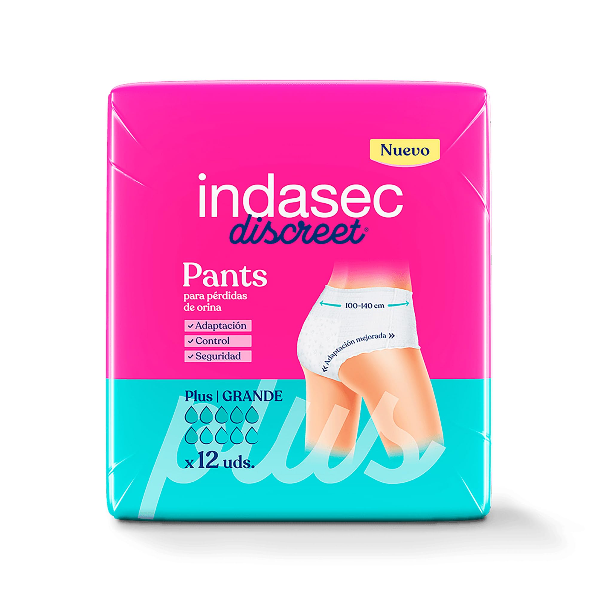 indasec – Absorbent Underwear Plus Large