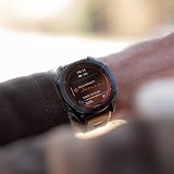 Garmin Fenix 7X Pro Smartwatch Sapphire Solar Multisport DLC Titanium Black Band view 9