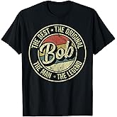 Bob Personal Name First Name Retro Bob T-Shirt