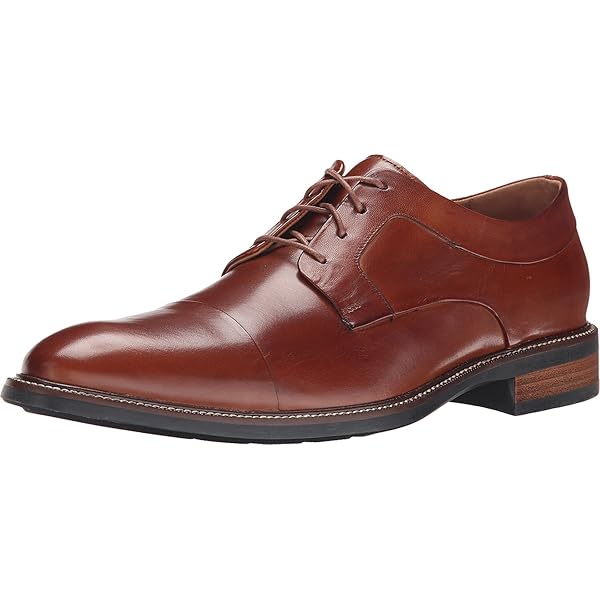 靴 COLE HAAN Jefferson Ground Cap Oxford Cole Haan Men's Jefferson Grand 2.0 Cap Oxford, Brown, 10 M