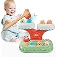 Losbenco Hammering Pounding Toys with Sound & Light, Baby Montessori Early Development Toy, Interactive Whack a Mole Game Toys for Toddlers Kids Aged 1-3+, Toddler Activities Gift for Ages 1-4