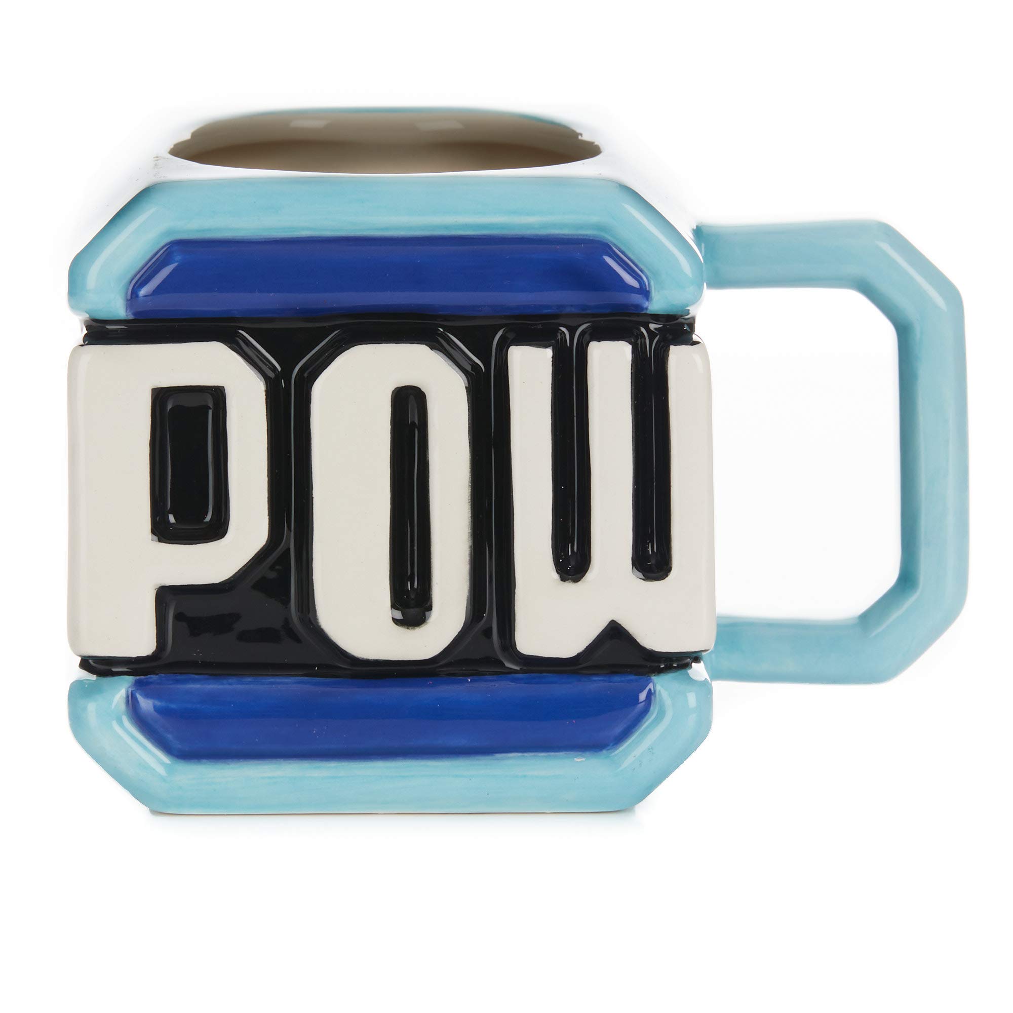 Super Mario Pow Block Mug - 450ml - Officially Licensed Nintendo Merchandise