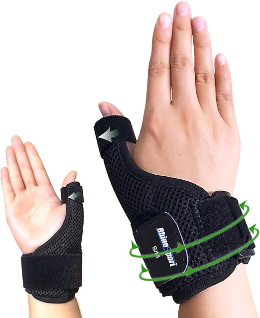 RHINOSPORT Daumenbandage Daumenschiene Schützt Sattelgelenk