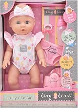 John Adams Tiny Tears Baby Classic 38 cm Interactive Doll Nurturing view 6