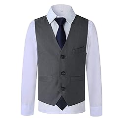 kretenier Boys Suit Slim Fit 5 Pieces Formal