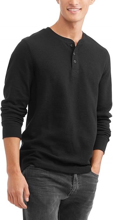 faded glory men's henley