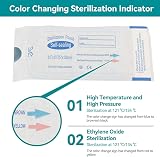 Uadme 200Pcs Self Sealing Sterilization Pouches 57x130mm Autoclave Bags view 3