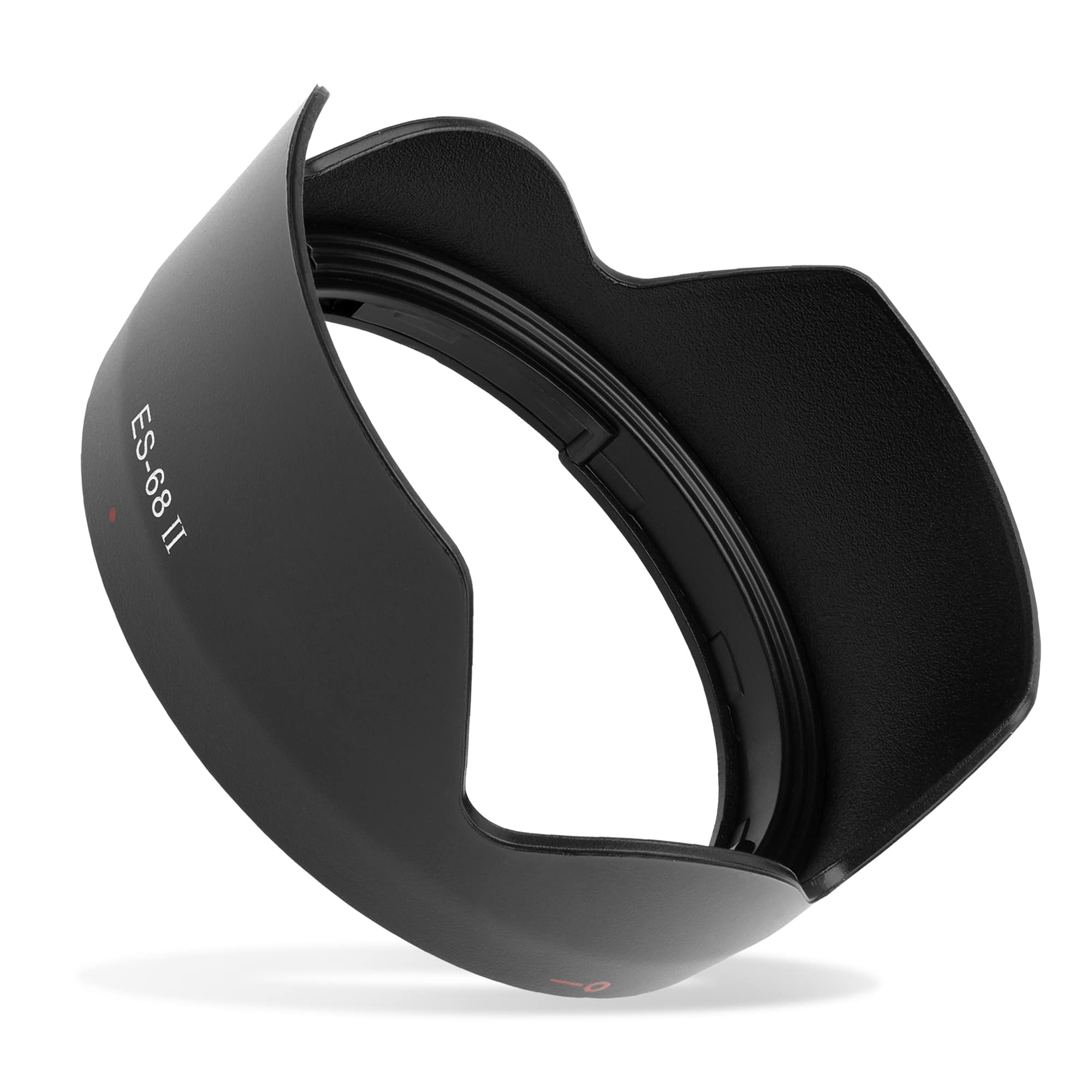 CELLONIC ES-68 II Lens Hood Compatible for Canon EF 50mm f/1.8 STM Plastic Bayonet Flower/Tulip/Petal Sun Shade Protector Cover