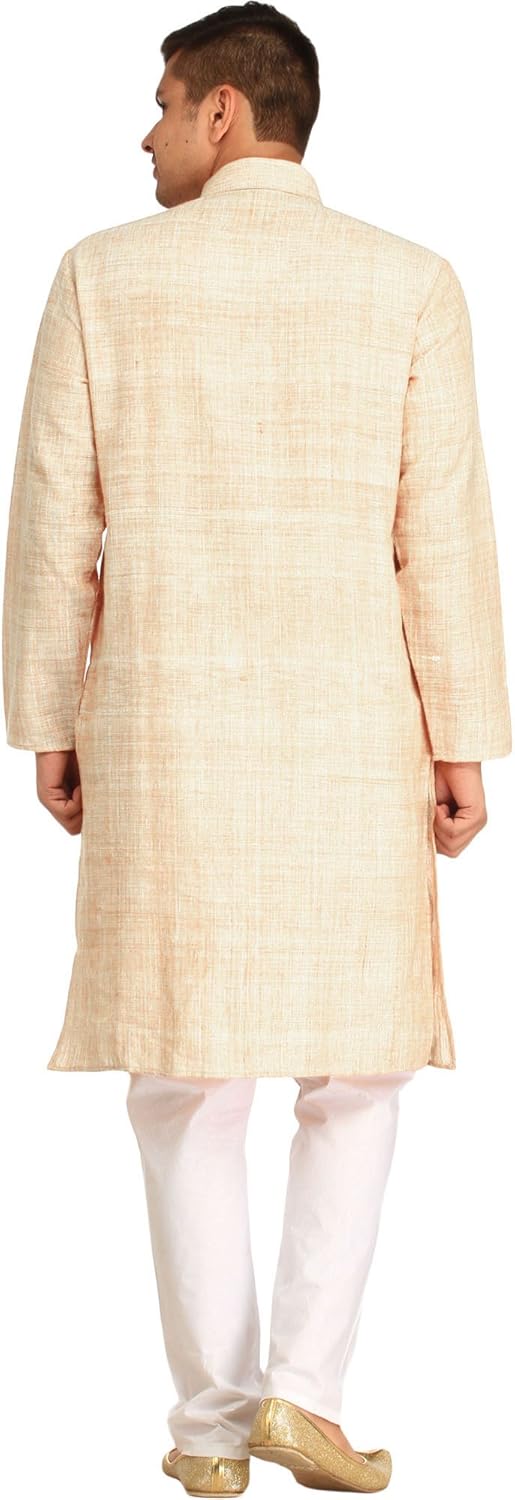 exotic india pure handspun khadi kurta pyjama
