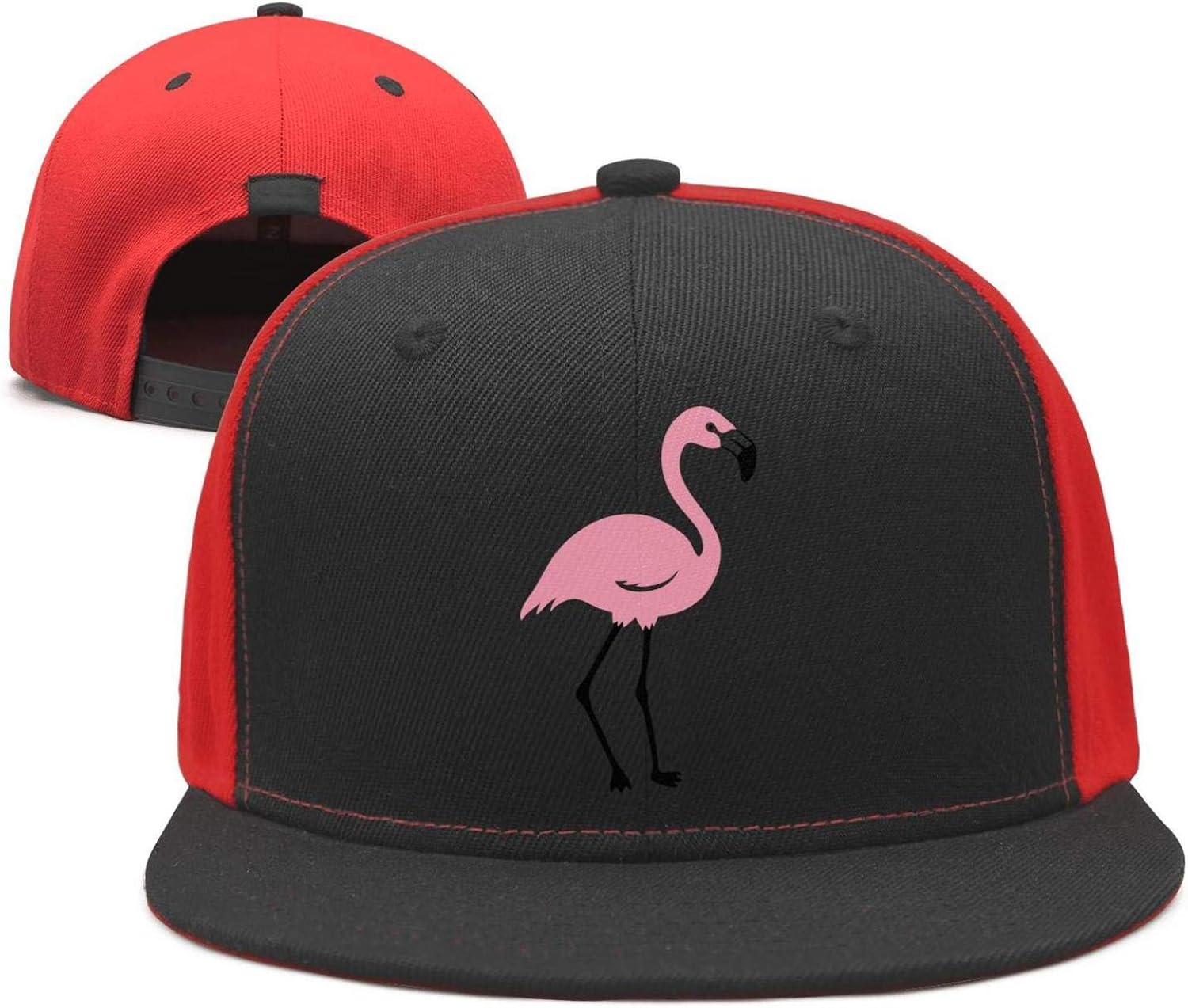 Flamingo Unisex Black Baseball Hat for Mens Womens Mesh Chassic Amazon