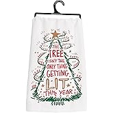 Primitives by Kathy Kitchen Towel, Getting Lit