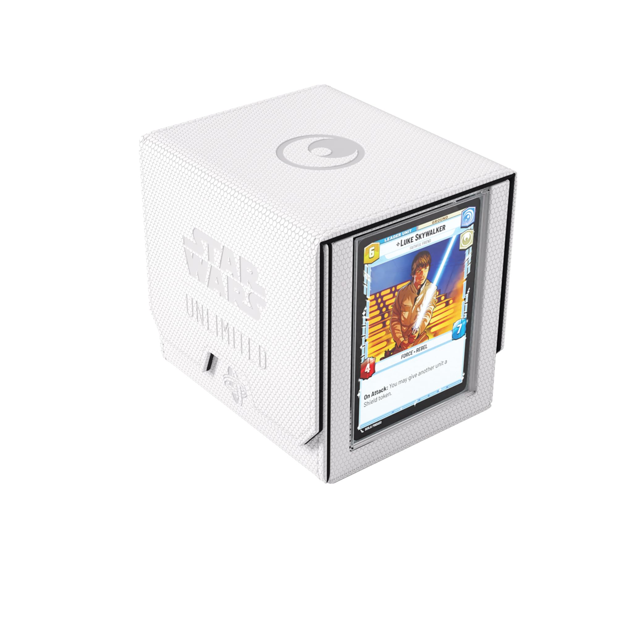 Gamegenic | Star Wars Unlimited Deck Pod - White/Black | Trading Card Accessory — image 1