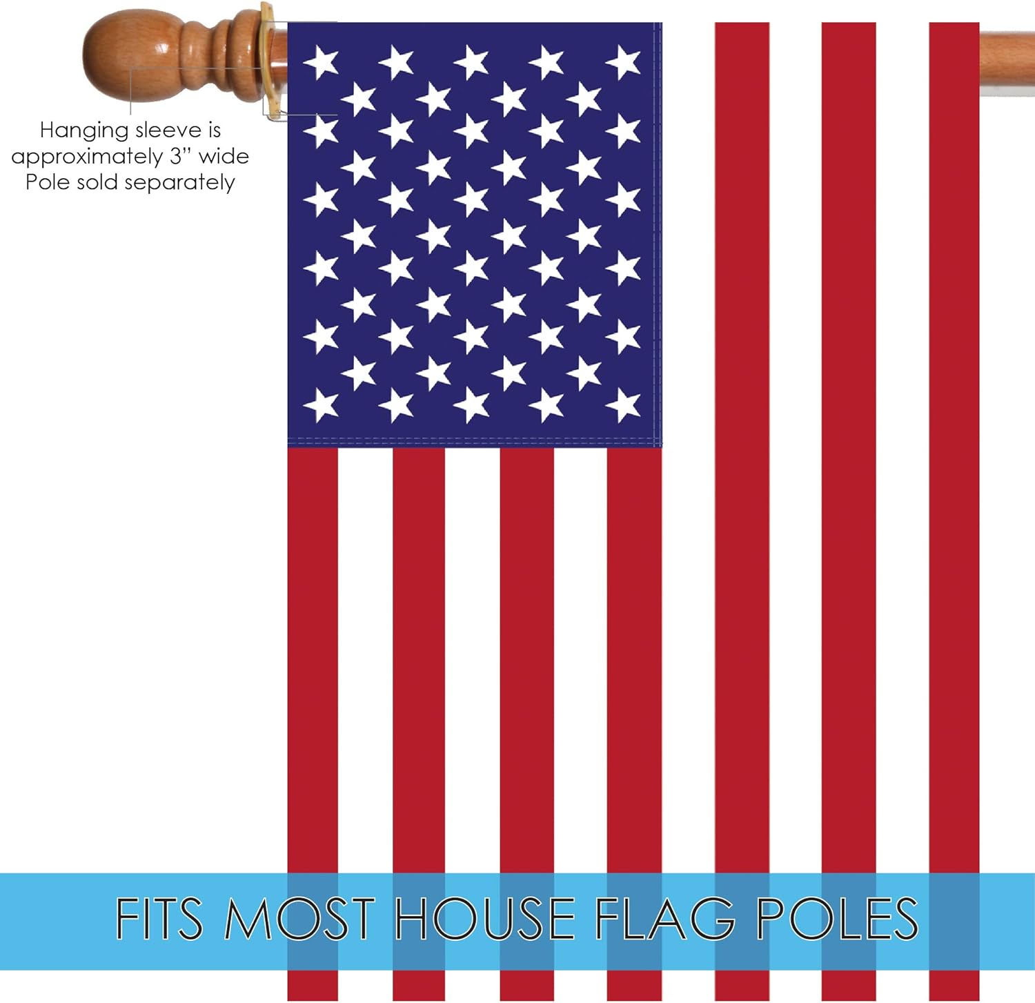 Amazon Com Toland Home Garden Usa 28 X 40 Inch Decorative