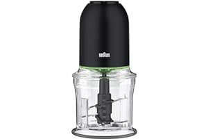 Braun CH3012BK EasyPrep™ Mini Food Processor, 4 cup, Black