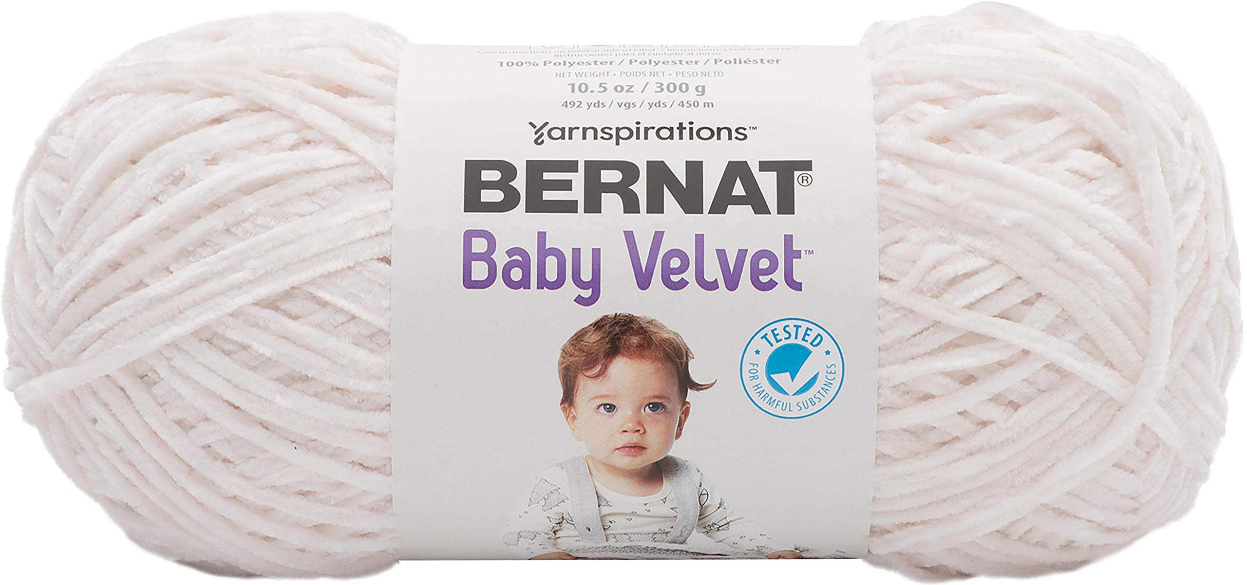 Bernat Yarn Baby Velvet CLD, Cuddly Cloud, One Size, 300g โ image 1
