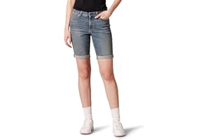 AMAZON ESSENTIALS 9" Mid Rise Denim Bermuda Short