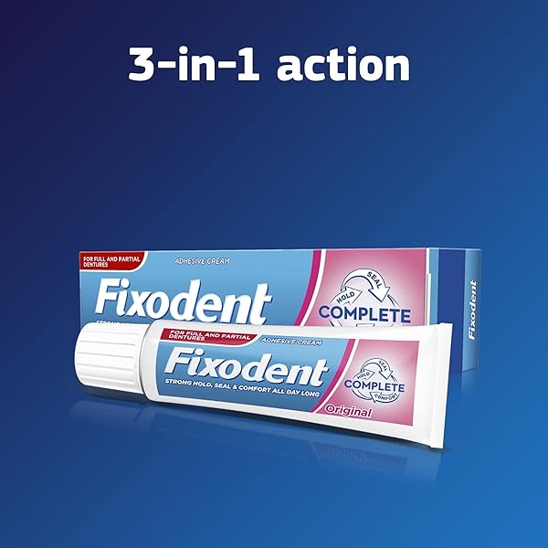 FIXODENT COMPLETE DENTURE ADHESIVE, 70G