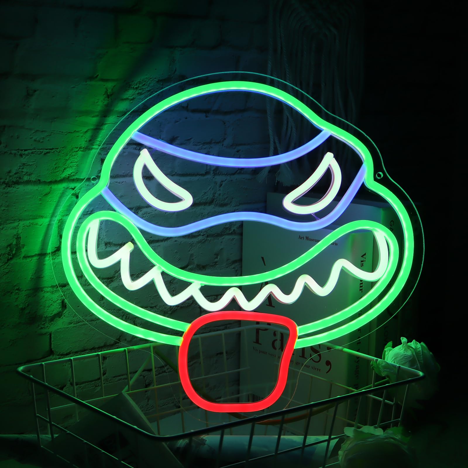Anime Neon Wall Light -13.8 * 13in USB-Powered LED